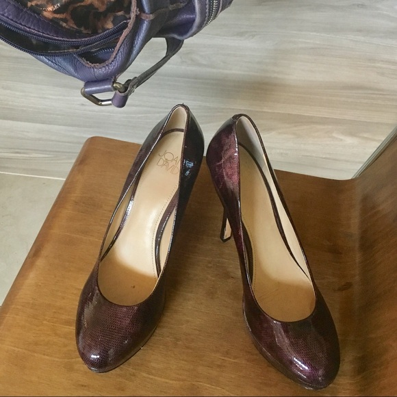 Joan & David Flipp Platform Pumps Purple 🔮 - Picture 2 of 5